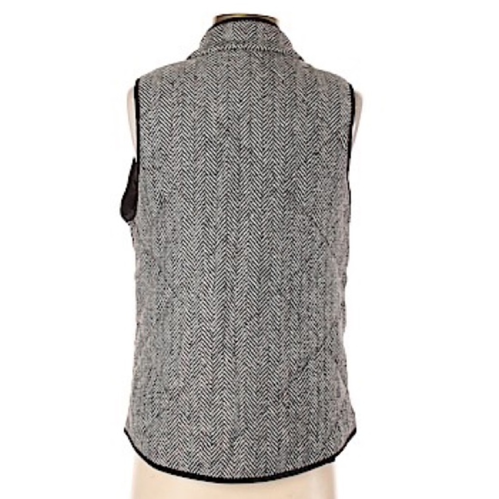 HERRINGBONE VEST - Picture 6 of 10